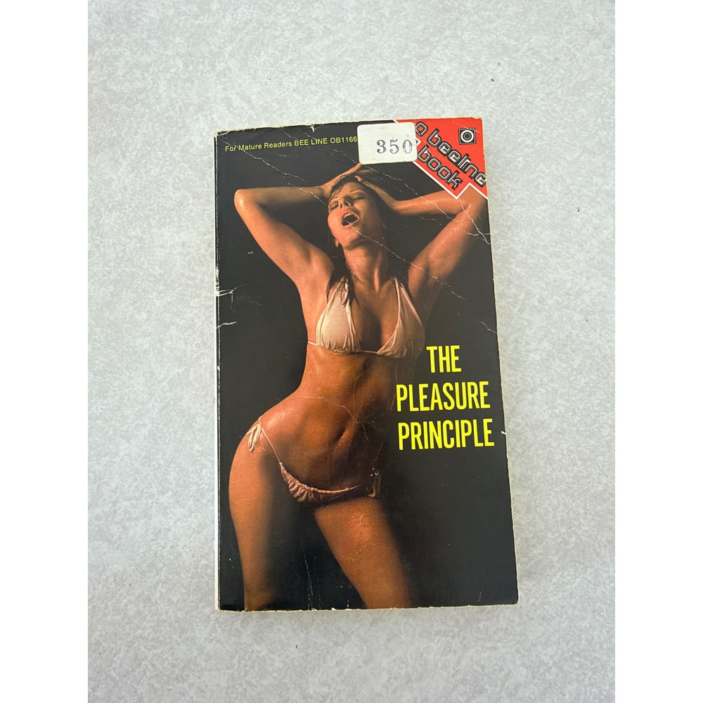 Vintage 1975 The Pleasure Principle Bee Line Book OB1166 Adult Pulp Fiction